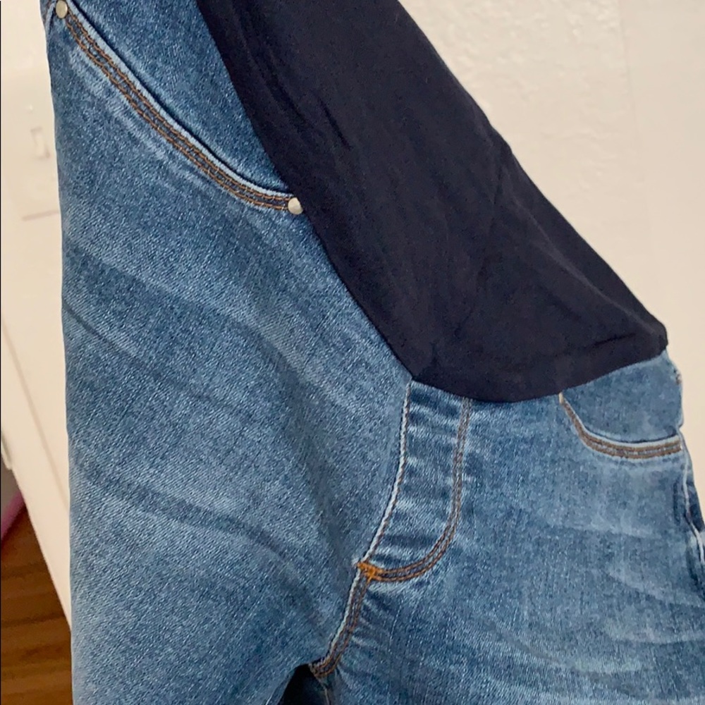 Over Bump Skinny Maternity Jeans